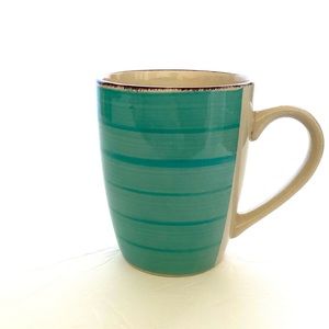 Royal Norfolk turquoise blue swirl 12oz mug